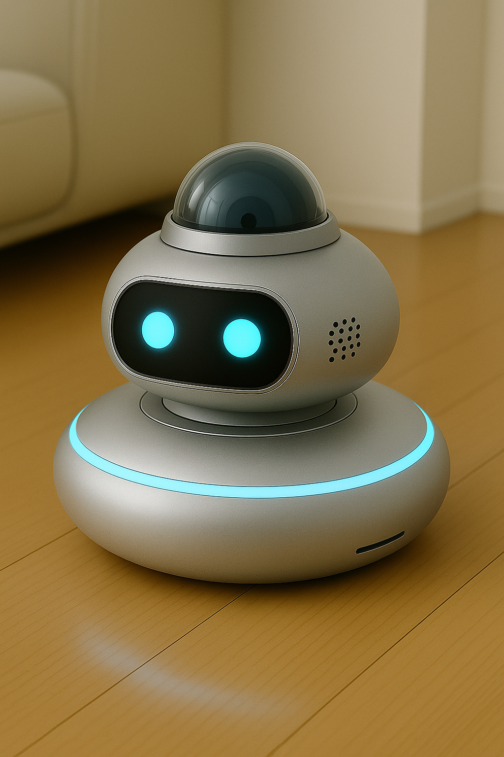 Nyx silver front view